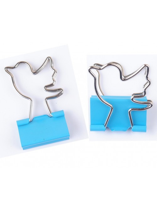 Binder Clip | Bird Paper Clips | Cute Stationery (...