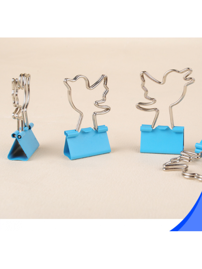 Binder Clip | Bird Paper Clips | Cute Stationery (1 dozen/lot) 