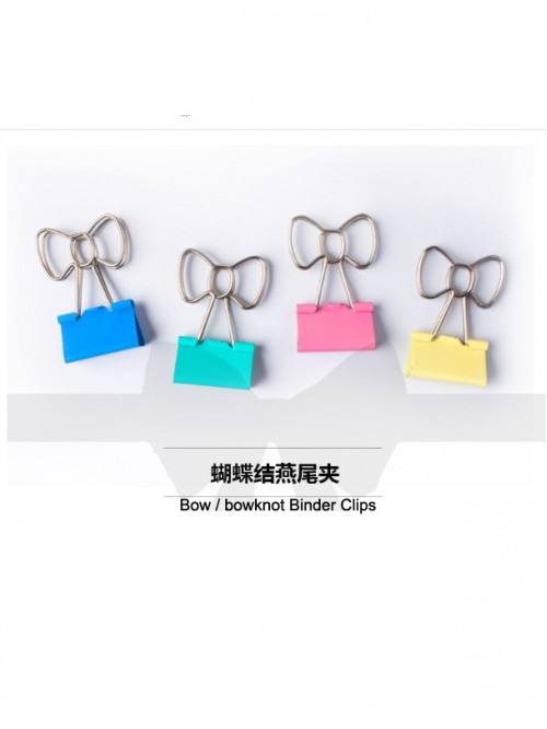 Binder Clips | Bow Binding Clips | Creative Statio...