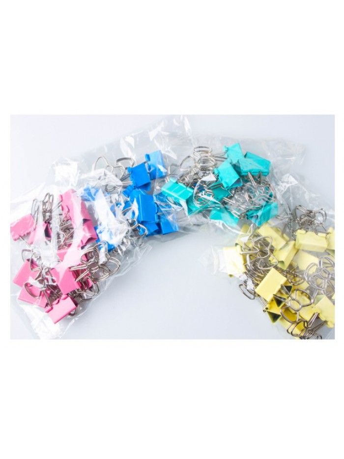 Binder Clips | Bow Binding Clips | Creative Stationery (1 dozen/lot,19mm) 