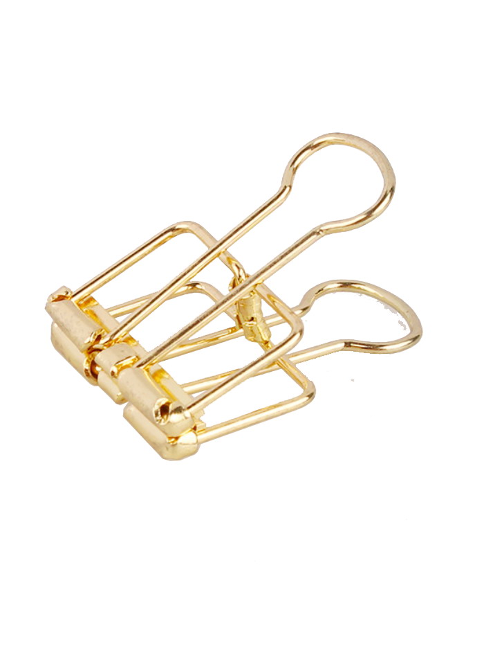 Binder Clips | Hollowed-out Binding Clips | Creative Gifts (Size:32mm) 