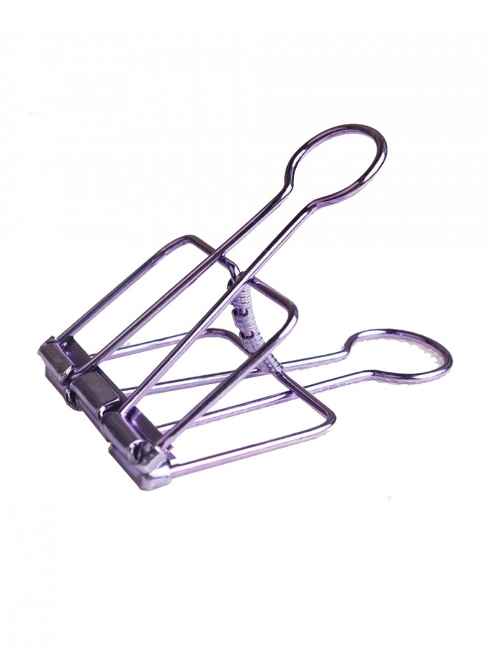 Binder Clips | Hollowed-out Binding Clips | Creative Stationery (Size:51mm) 