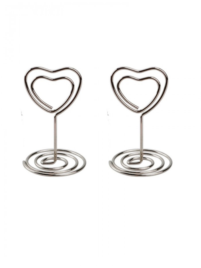 Memo Holder | Memo Clip | Heart Memo Clip Holder (28*31mm,Height:50mm)