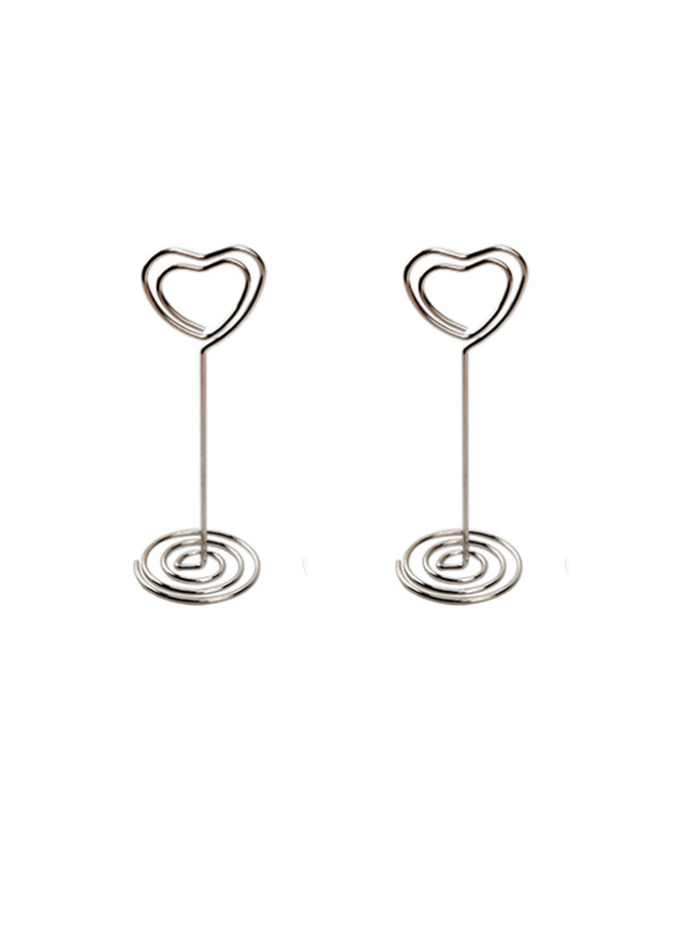 Memo Holder | Memo Clip | Heart Memo Clip Holder (28*33mm,Height:85mm)