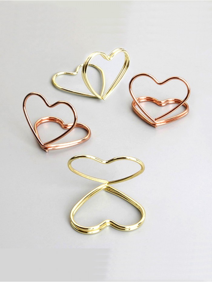 Memo Holders | Memo Clips | Heart Card Holder Clip (35*28mm)