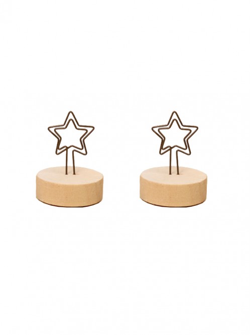 Memo Clips | Memo Holders | Star Photo Clip Stands...