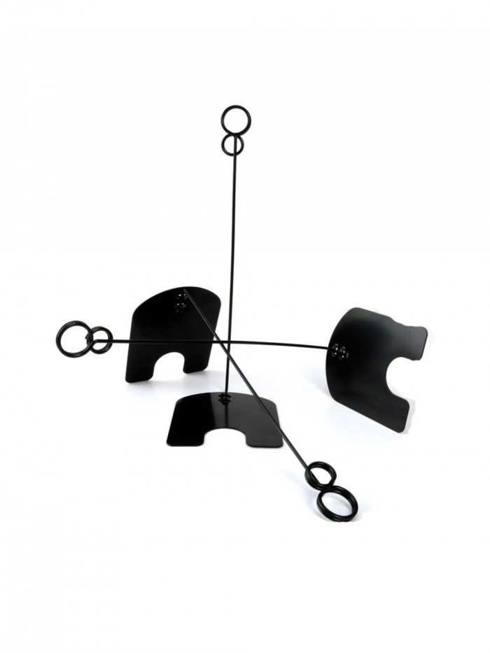 Memo Holders | Memo Clips | Picture Photo Clip Stands (Black,electrophoresis)
