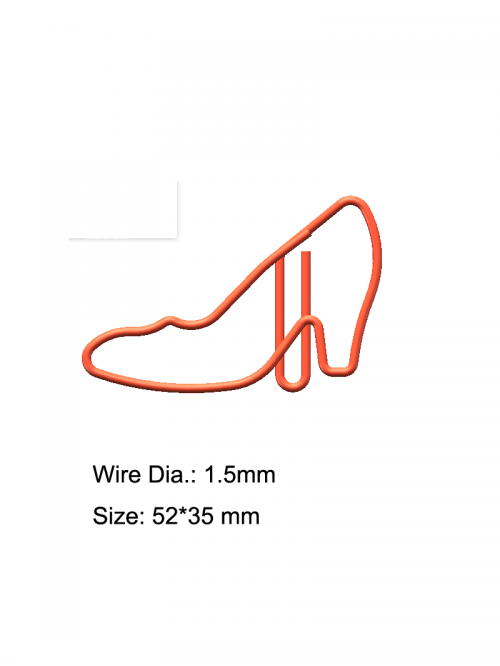 Jumbo Paper Clips | High-heeled Shoe Large Paper C...