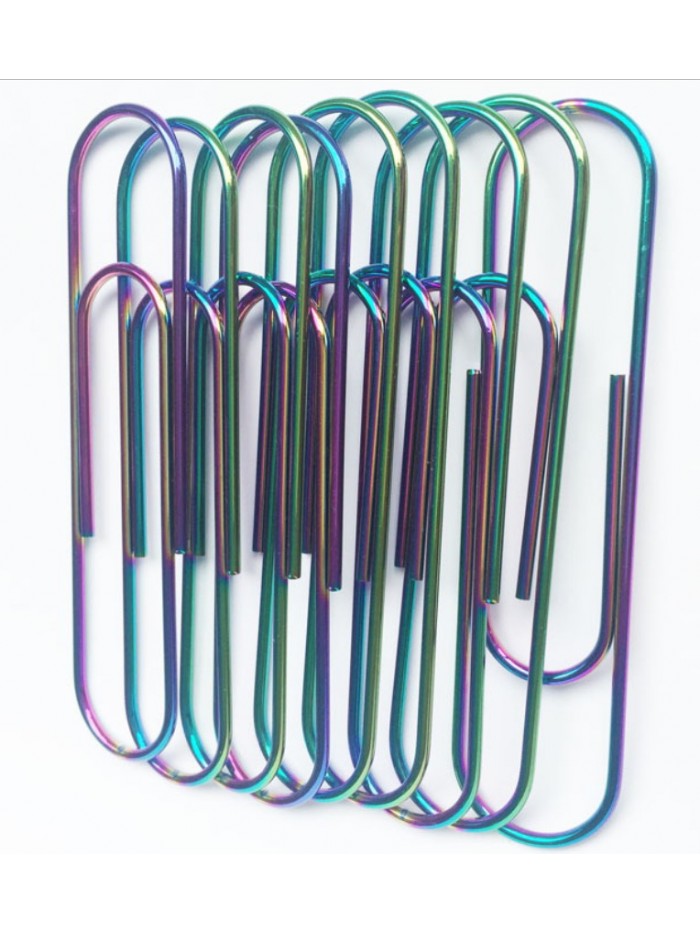 Jumbo Paper Clips | Large Paper Clips | Giant Clips (Dia.:2mm Size:23*100mm)