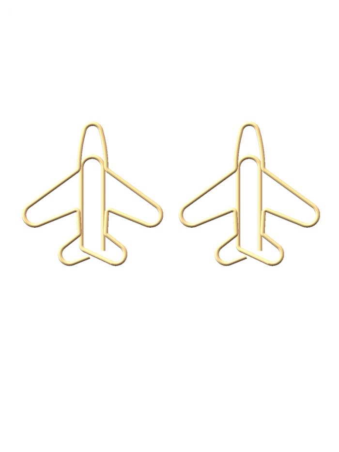 Jumbo Paper Clips | Airplane Large Paper Clips | Creative Gifts (50mm)