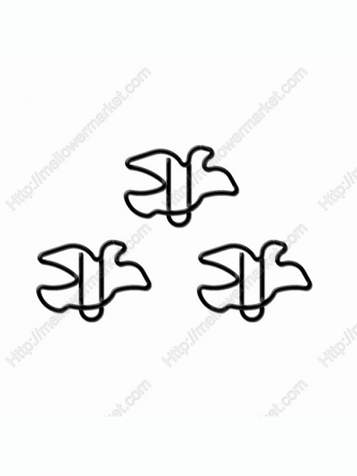 Bird Decorative Paper Clips | Pigeon Shaped Paper Clips | Animal Paper Clips(1 dozen)
