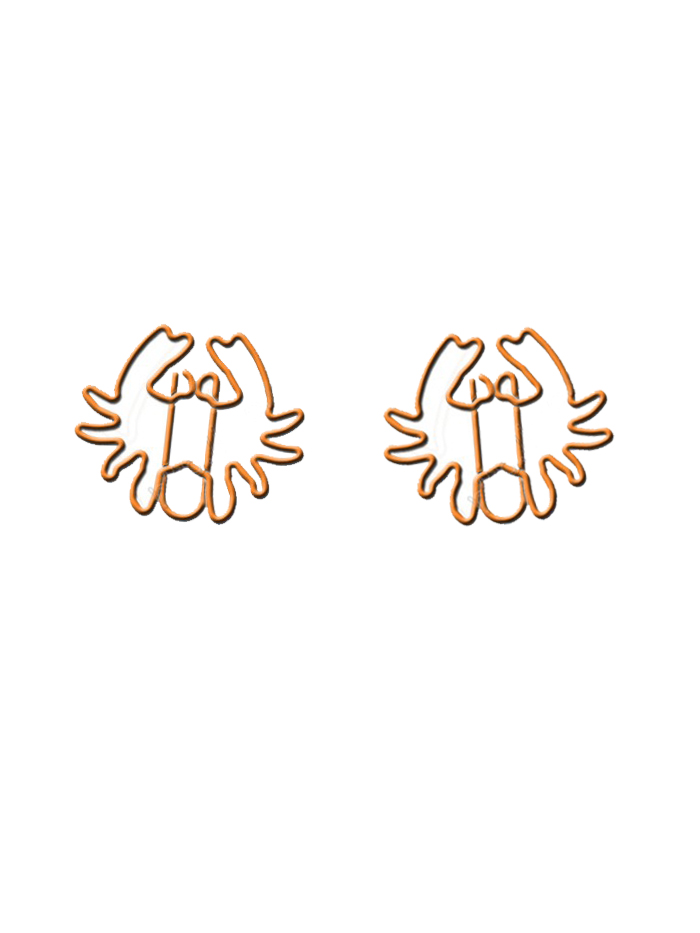 Animal Shaped Paper Clips | Crab Decorative Paper Clips (1 dozen)