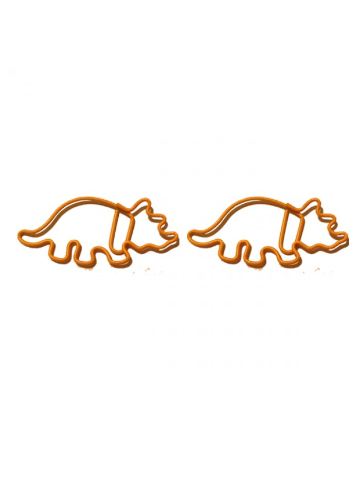 Dinosaur Paper Clips | Triceratops Paper Clips | Animal (1 dozen/lot,48*27 mm)