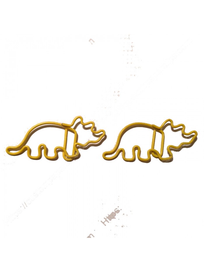 Dinosaur Paper Clips | Triceratops Paper Clips | Animal (1 dozen/lot,48*27 mm)