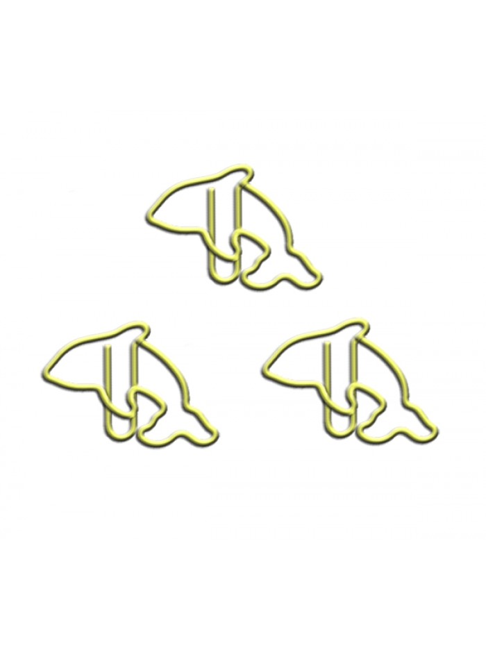 Fish Paper Clips | Whale Paper Clips | Creative Stationery (1 dozen/lot)