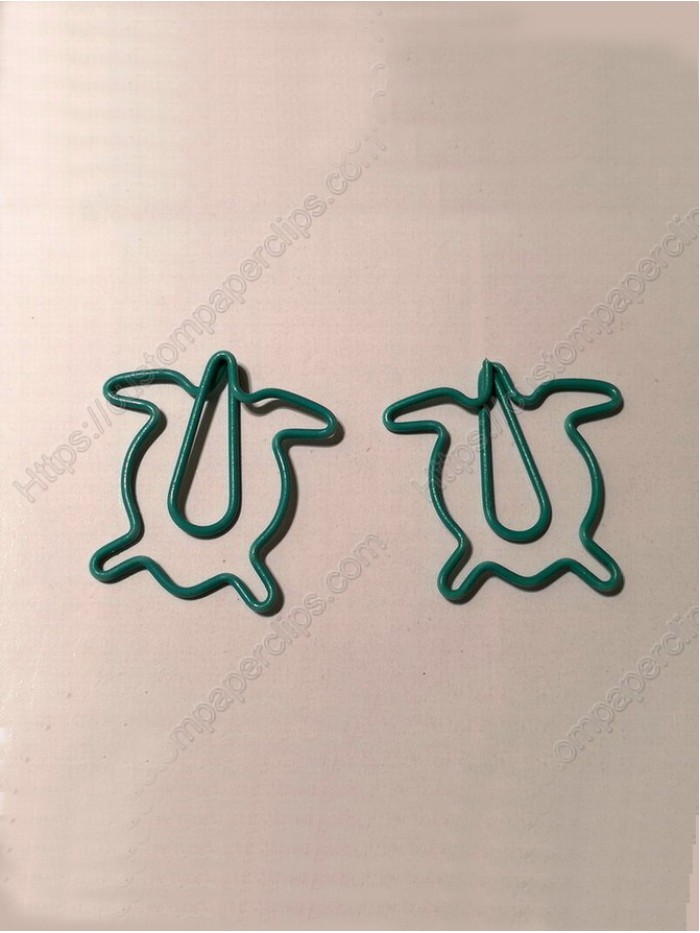  Fish Decorative Paper Clips | Turtle Shaped Paper Clips (1 dozen,30*29.5 mm) 