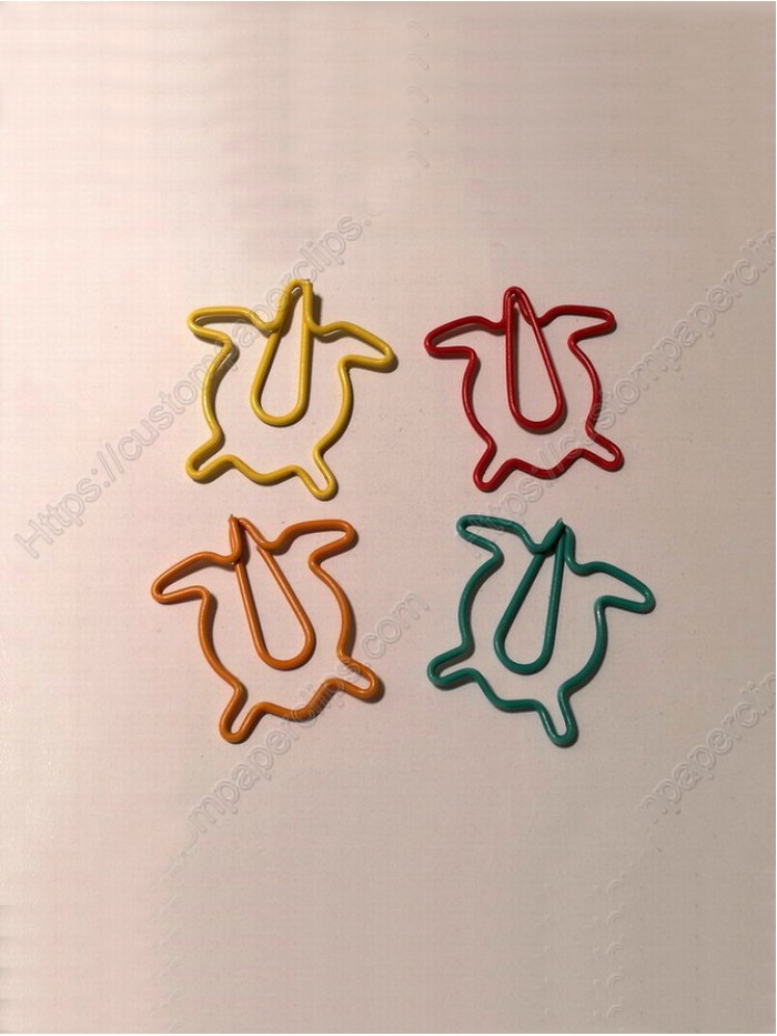  Fish Decorative Paper Clips | Turtle Shaped Paper Clips (1 dozen,30*29.5 mm) 