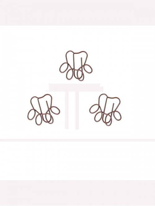 Animal Paper Clips | Bear Footprint Shaped Paper C...