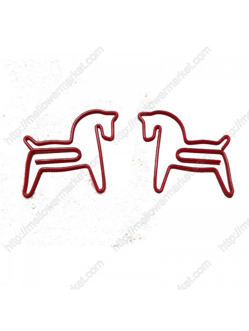 Animal Shaped Paper Clips | Horse Decorative Paper...