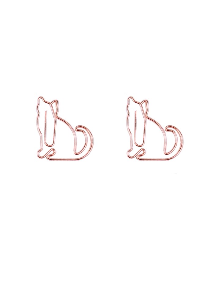 Animal Paper Clips | Cat Shaped Paper Clips | Decorative Paper Clips (1 dozen)