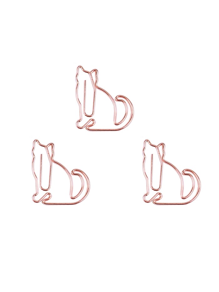 Animal Paper Clips | Cat Shaped Paper Clips | Decor Accessories (1 dozen/lot)