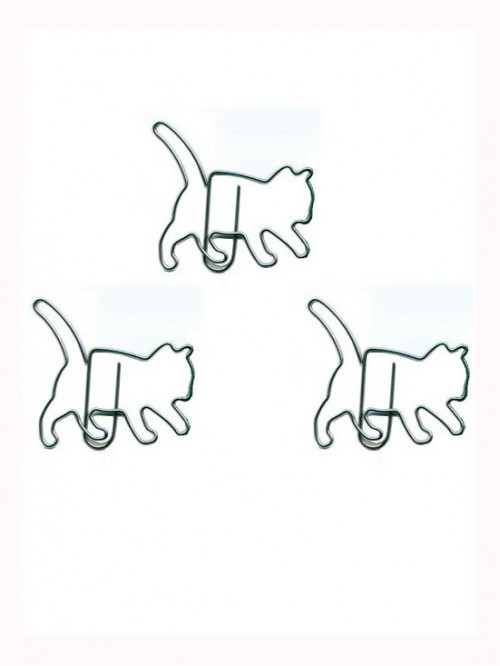 Cat Animal Paper Clips | Catty Shaped Paper Clips ...