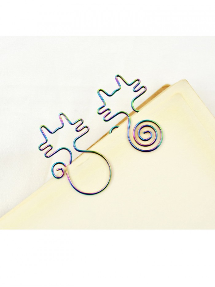 Animal Paper Clips | Cat Shaped Paper Clips | Creative Gifts (1 dozen)
