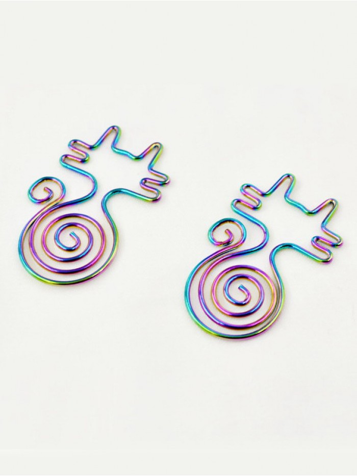 Animal Paper Clips | Cat Shaped Paper Clips | Creative Gifts (1 dozen)