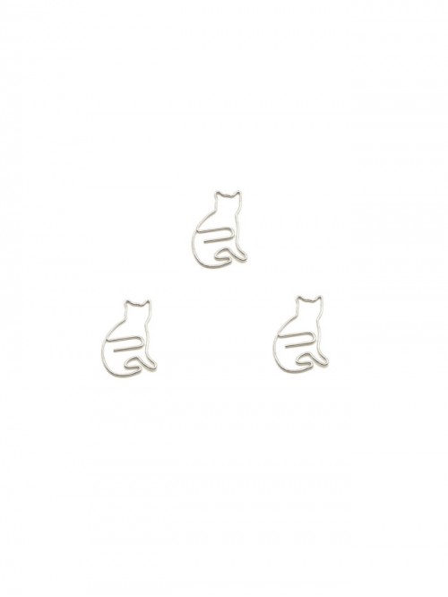 Animal Paper Clips | Cat Paper Clips (1 dozen)