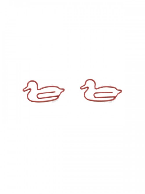 Animal Paper Clips | Duck Paper Clips | Teal Paper...