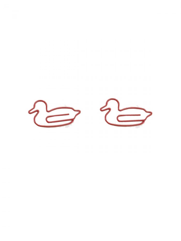 Animal Paper Clips | Duck Paper Clips | Teal Paper Clips (1 dozen/lot)