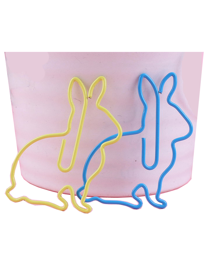 Animal Paper Clips | Rabbit Shaped Paper Clips | Creative Gifts (1 dozen/lot)