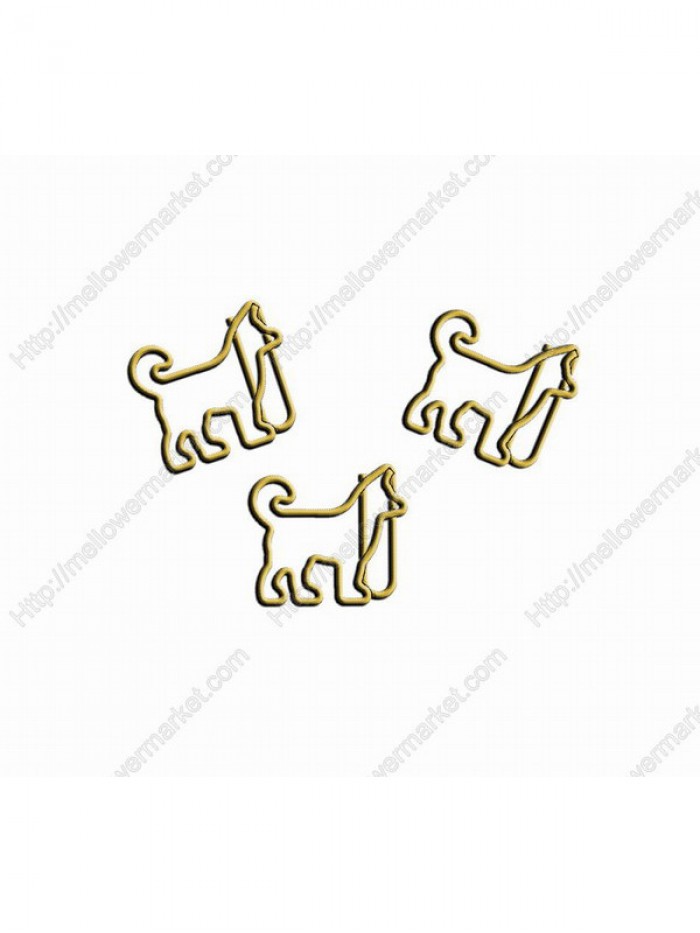 Animal Paper Clips | Dog Paper Clips | Creative Stationery (1 dozen/lot)