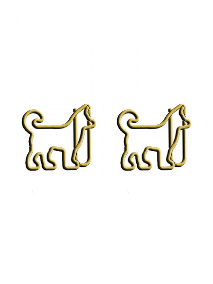 Animal Paper Clips | Dog Paper Clips | Creative Stationery (1 dozen/lot)