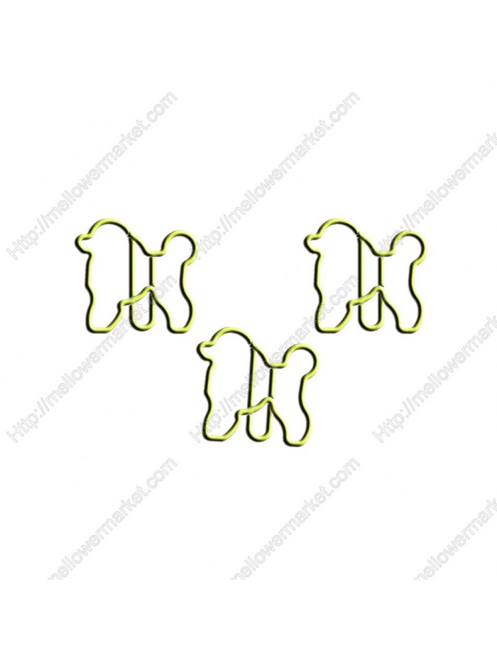 Animal Paper Clips | Pet Dog Paper Clips | Unique Stationery (1 dozen/lot)