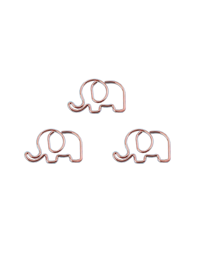 Animal Paper Clips | Elephant Shaped Paper Clips | Creative Gifts (1 dozen)