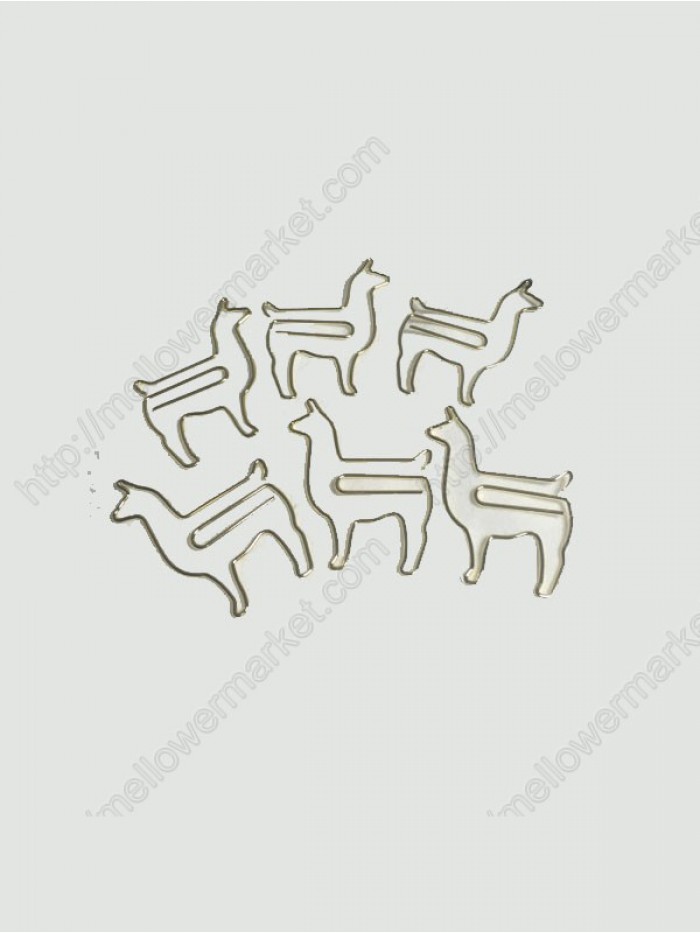 Animal Paper Clips | llama Paper Clips (1 dozen/lot)