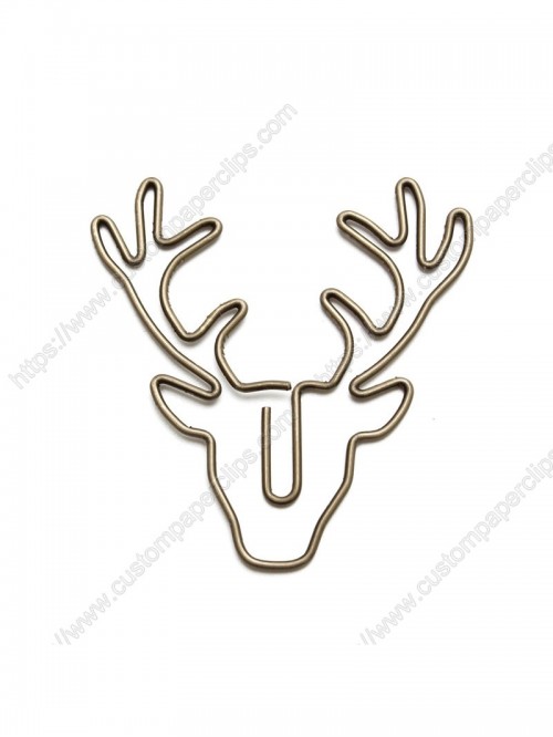 Animal Shaped Paper Clips | Deer Decorative Paper ...