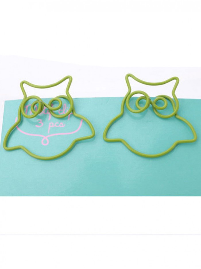 Bird Paper Clips | Owl Paper Clips | Novelty Stationery (1 dozen/lot)