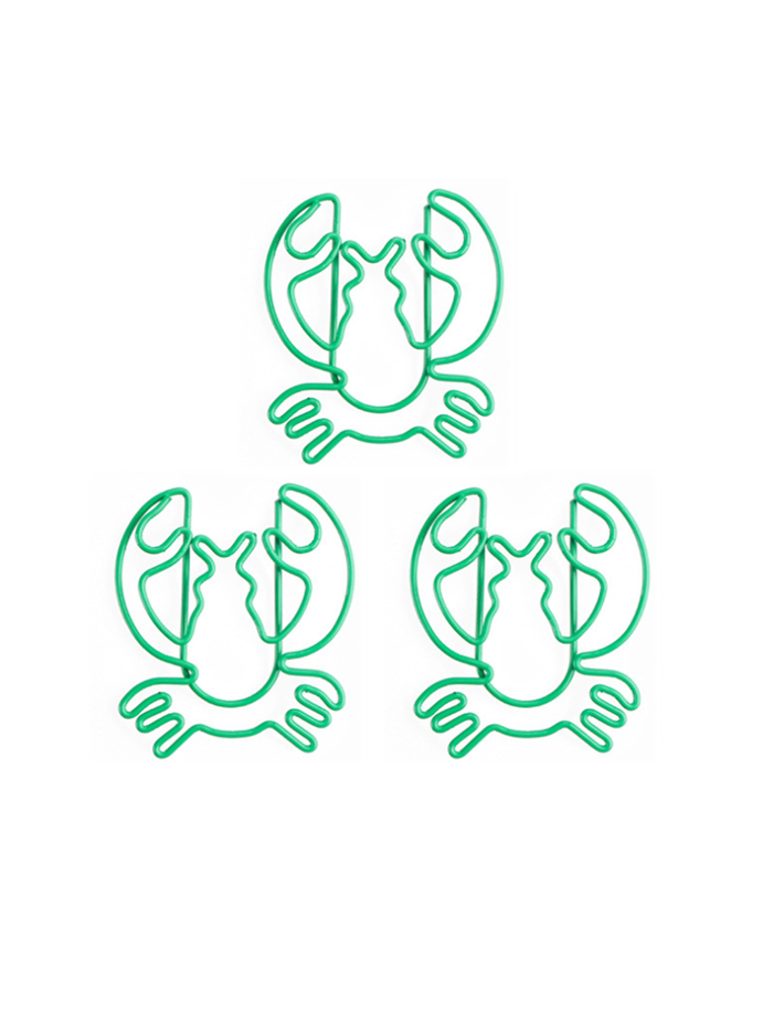 Animal Paper Clips | Chicken Lobster Crawfish Paper Clips (1 dozen/lot)