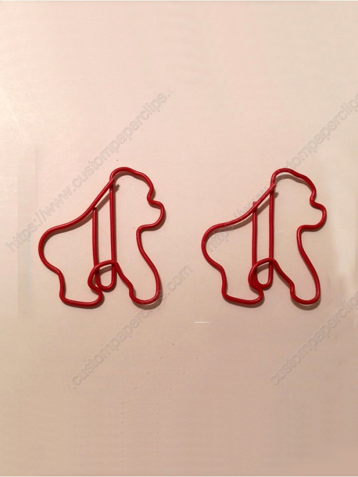 Animal Paper Clips | Gorilla Paper Clips (1 dozen/lot,35*27 mm)