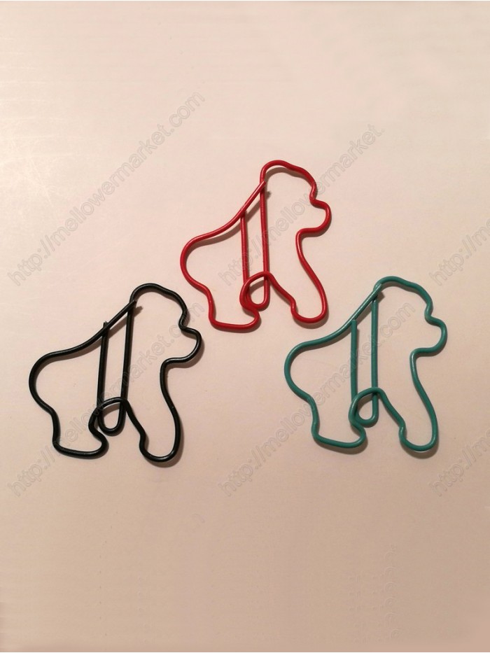 Animal Paper Clips | Gorilla Paper Clips (1 dozen/lot,35*27 mm)