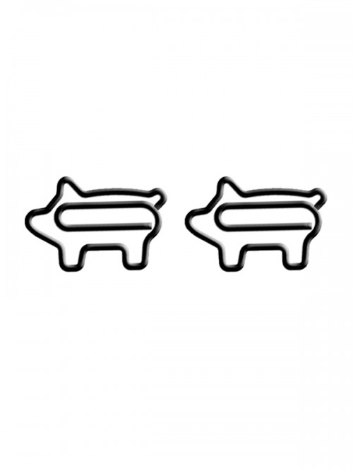 Animal Paper Clips | Pig Paper Clips (1 dozen/lot)