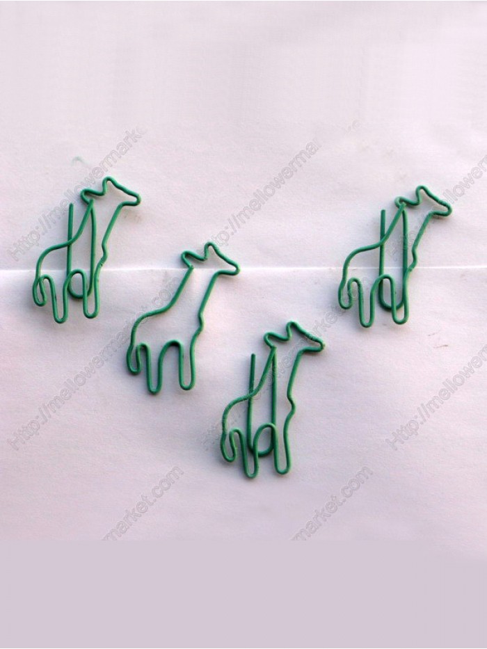 Animal Paper Clips | Giraffe Paper Clips (1 dozen/lot)