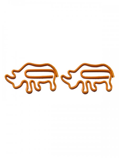 Animal Paper Clips | Rhino Paper Clips (1 dozen/lo...