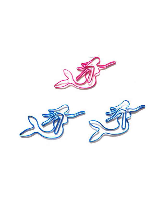 Cartoon Paper Clips | Sea-maiden Paper Clips | Mermaid (1 dozen/lot)