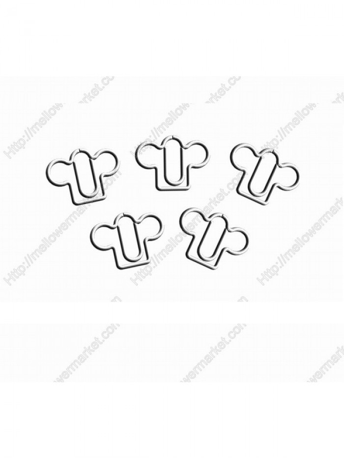 Clothes Paper Clips | Chef Hat Paper Clips | Clothing (1 dozen/lot) 