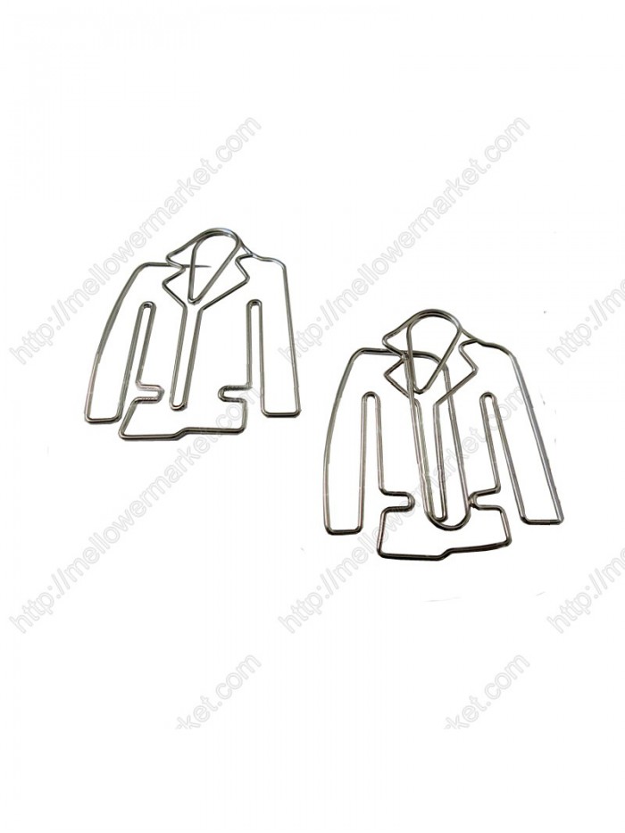 Clothes Paper Clips | Winter Men Suit Paper Clips | Advertising Gifts (1 dozen/lot) 