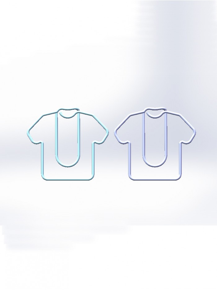 Clothes Paper Clips | T-shirt Paper Clips | Promotional Gifts (1 dozen/lot) 