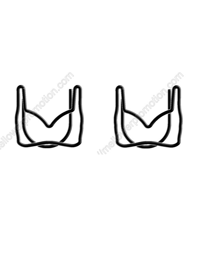Clothes Decorative Paper Clips | Brassiere Shaped Paper Clips | Advertising Gifts (1 dozen/lot) 